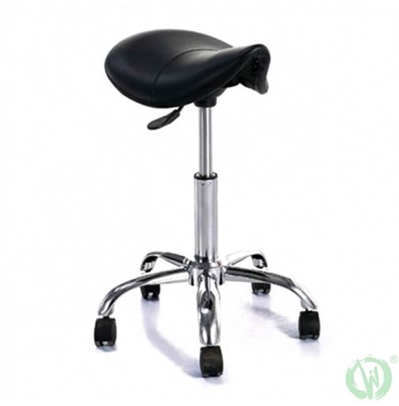 Amazon.com: Eognyzie Adjustable Saddle Stool Chairs with Back Support  Ergonomic Rolling Esthetician Seat for Salon Tattoo Shop Spa Home Dentist  Clinic : Beauty & Personal Care