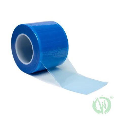 Blue foil in a roll 10cm × 15cm