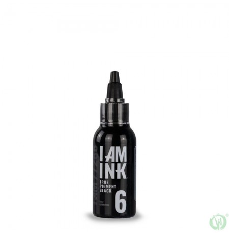 I AM INK-First Generation 6 True Pigment Black - 50ml