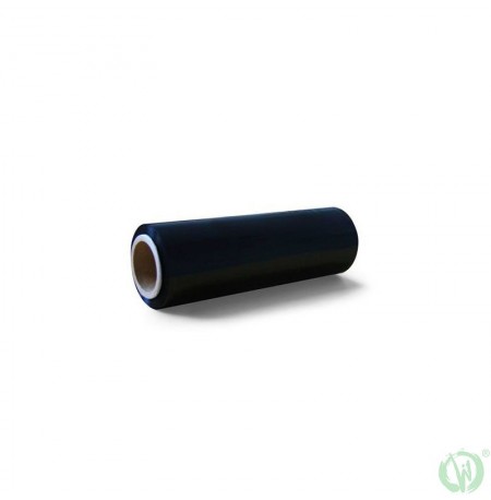 Black foil in a roll 25cm × 78m