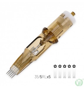 Kwadron Cartridge Whip Shading 35/5RLLT x 5